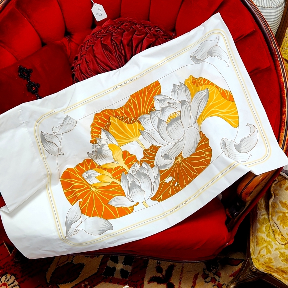 Hermes pillow case